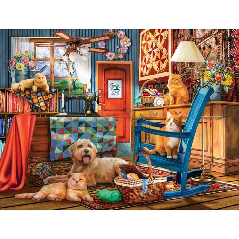 Sunsout Made with Love 300 pc Jigsaw Puzzle 29809