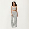 Anna-Kaci Active Women's High Waist Flare Leg Active Pants with Wide Supportive Waistband and Smooth Streamlined Silhouette - 2 of 4