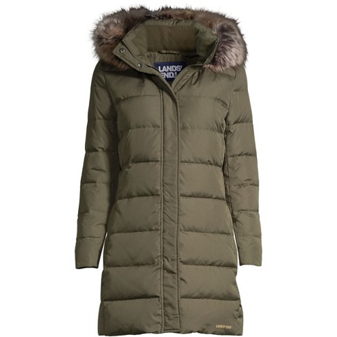 Lands end long down on sale jacket