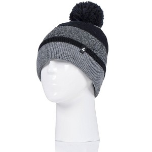 Women's Alps Flat Knit Snowsports Hat | Size One Size - Black/grey - 1 of 2