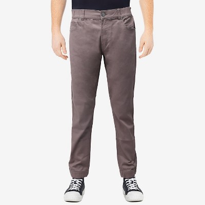X Ray Men's Elastic Waist Jogger Twill Pants In Grey Size 42x30 : Target