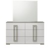 Ridstar 42 in. W x 50 in. H Contemporary White Rectangular Bathroom Mirror - 2 of 4