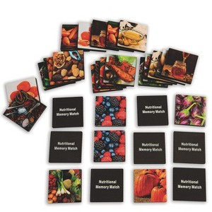 S&S Worldwide Nutritional Memory Match Game - 1 of 4