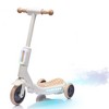 SeaCamel  2-in-1 Kids Scooter with Music, 3-Wheel Balance Bike with PU Wheels for Ages 3-6 Years,Pink - 3 of 4