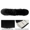 Unique Bargains 1 Set Fluffy Car Steering Wheel Cover Fit for 15" Soft Fluffy Handbrake Cover Gear Shift Boot Cover Universal Short Hair - 4 of 4