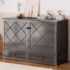 Mjkone Modern Queen Size Murphy Bed with Mattress - 2 of 4