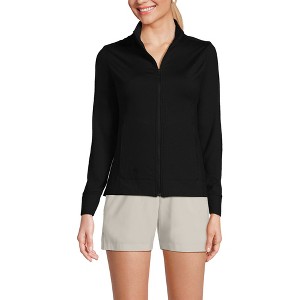 Lands' End Women's High Impact Full Zip Jacket - 1 of 4