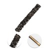 Unique Bargains Women's Fashion Grace Hair Clips Gold Tone Black 6 Pcs - 3 of 3