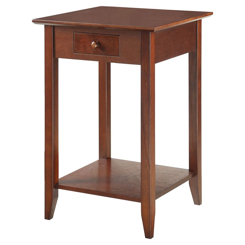 American Heritage End Table with Drawer Shelf - Breighton Home, 1 of 5