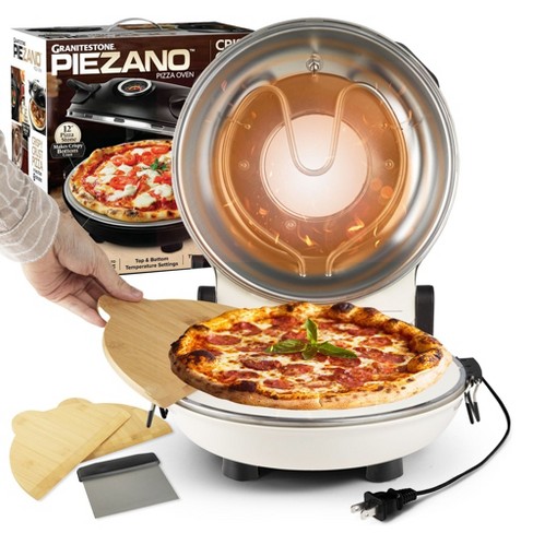 Granitestone Piezano Indoor/outdoor Portable Cream Electric Pizza Oven ...