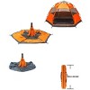 GlareWheel Instant Pop Up Tent 4 Person Orange - 2 of 4