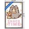 Trends International Pusheen - Snack Time Framed Wall Poster Prints - 3 of 4