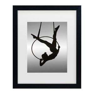 Trademark Fine Art - David Naman The Aerialist Matted Framed Art - 1 of 4