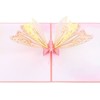 Unique Bargains Butterfly Flower Thickened Paper 3D Funny Birthday Card for Friends Gift - 3 of 4