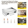 Coucheta Commercial Electric Griddle - 1500W Countertop, Non-Stick 110V Teppanyaki Flat Top Grill, Adjustable Temperature 122°F-572°F - 2 of 4