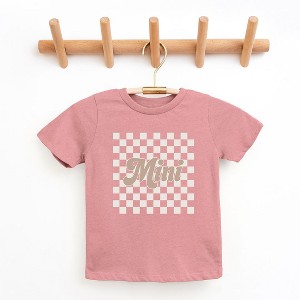 The Juniper Shop Retro Checkered Mini Toddler Short Sleeve Tee - 1 of 2