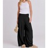 ITAFIT Paper Bag Waist Loose Pant - 4 of 4