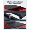 Whizmax Roll-Up Soft Vinyl Truck Bed 6.4 FT Tonneau Cover Compatible for 2002-2018 Dodge Ram 1500 2003-2016 Ram 2500 3500£¬Black - 4 of 4
