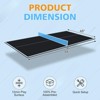 SEVOBAL Table Tennis Accessories 7ft Mid Size Ping Pong Conversion Top Foldable Portable for Indoor Games, Black, 40"*22"*3" - 4 of 4