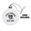 Johns Hopkins University Blue Jays Logo Acrylic Christmas Tree Holiday Ornament - 3 of 4