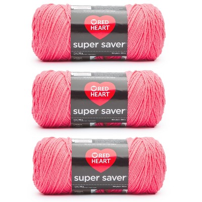 Red Heart Super Saver Yarn 24 Pack-Persimmon