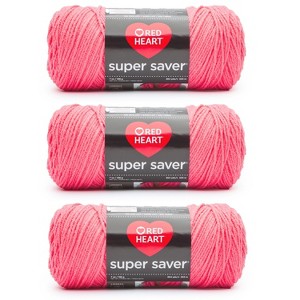 Red Heart Super Saver Yarn 24 Pack-Persimmon - 1 of 4