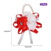 Unique Bargains Decorative Wedding Prom Party Artificial Rose Wrist Corsages 2 Pcs - 2 of 3