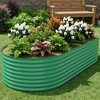 Raised Garden Bed, Galvanized Planter Box Outdoor - 2 of 4