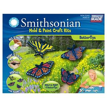 Smithsonian Mold & Paint Craft Kit - Butterflies