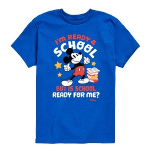 Boys' - Disney - I'm Ready For School Short Sleeve Graphic T-Shirt - 1 of 4