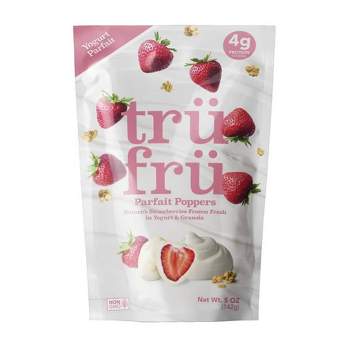 Tru Fru Parfait Poppers Frozen Strawberries in Yogurt & Granola - 5oz