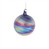 Melrose Purple Iridescent Ornaments (Set of 12) - 3 of 4