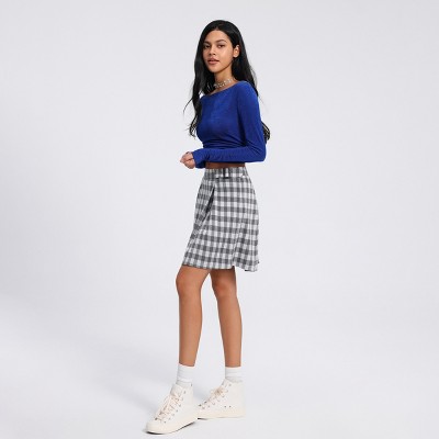 Women's Shine Knit Ruched Top - Wild Fable™