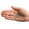 Disney Womens Minnie Mouse Birthstone Stud Earrings - 3 of 4
