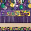 Beistle Mardi Gras Banner, 12" x 5', (1/Pkg) Multicolored - 2 of 4