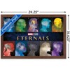 Trends International Marvel Eternals - Side Profile Framed Wall Poster Prints - 3 of 4