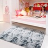 Luxury Shag Area Rugs for Living Room Bedroom Non-Slip Fluffy Soft Shaggy Rug Carpet Indoor Plush 8x10 Rug for Kids Play Room Nursery Home Dorm Decor - 4 of 4