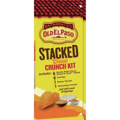 Old El Paso Stacked Queso Crunch Kit - 13.25oz / 6ct