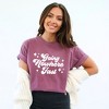 Simply Sage Market Women's Going Nowhere Fast Short Sleeve Garment Dyed Tee - 2 of 4