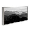 Stupell Industries Misty Sky Open Mountain Landscape Framed Giclee Art, Gray, 30" x 13" - 2 of 4