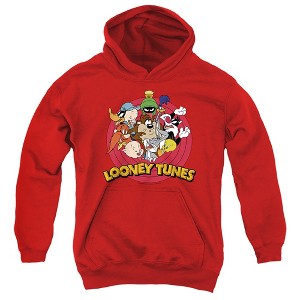 Boys’ Looney Tunes Smaller Group Hooded Sweatshirt - 1 of 4