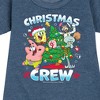 - SpongeBob SquarePants - Christmas Crew Graphic Short Sleeve Fleece Dress - 2 of 4