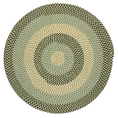 Colonial Mills Carousel - Neon Navy 6 Ft round Round Rug Indoor/Outdoor 100% Polypropylene