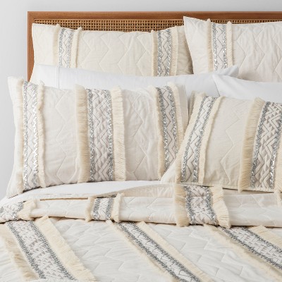 Cream Moroccan Wedding Quilt Opalhouse Target