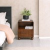 MH London Aston 24" Solid Wood Nightstand - 3 of 4
