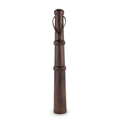 Professional 12" Dark Acacia Wood Cocktail Muddler