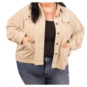 Women's Della Double Pocket Jacket - Mikarose - 1 of 2