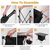 iMountek "Foldable Aluminum Camping Table with Storage Basket & Carrying Bag for BBQ, Picnic, Hiking & Fishing" Black - 4 of 4