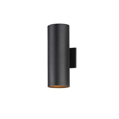 Maxim Lighting Outpost 2 - Light Wall Light in  Black