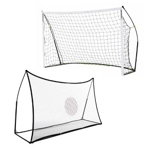 QUICKPLAY KICKSTER 2-in-1 Soccer Goal & Rebounder 8 x 5' - 1 of 4